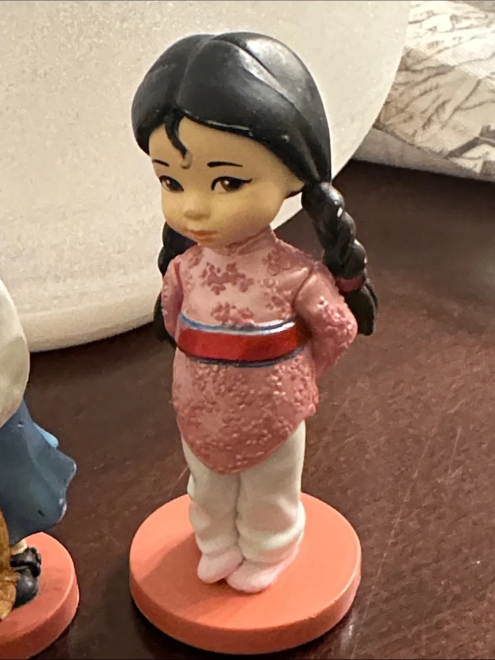 Disney Animators collection young Belle Ariel Merida Mulan 3” figures 4 pc set